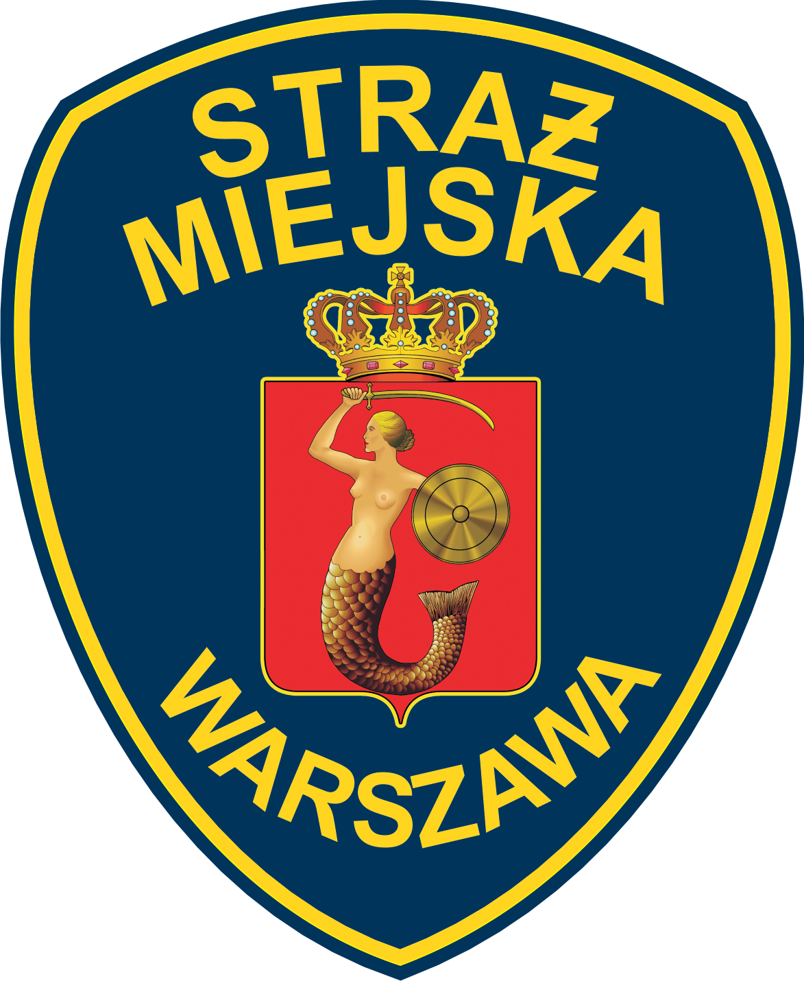 Tarcza herbowa Straży Miejskiej m.st. Warszawy